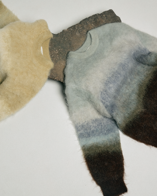 Mohair Jacquard Knit -四季- – JSELF