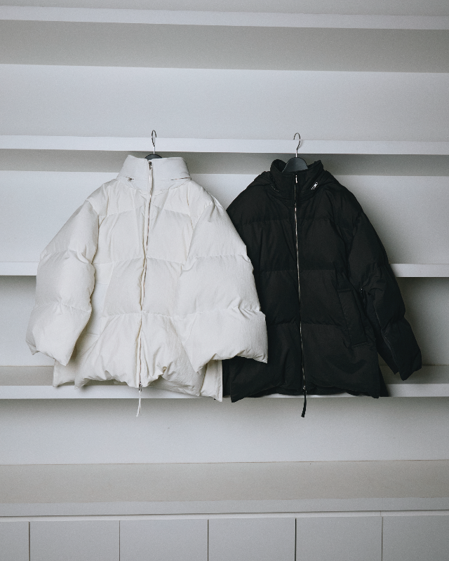 ジャケット・アウター JSELF Volume Down Coat Black 02 Volume Down Coat – JSELF