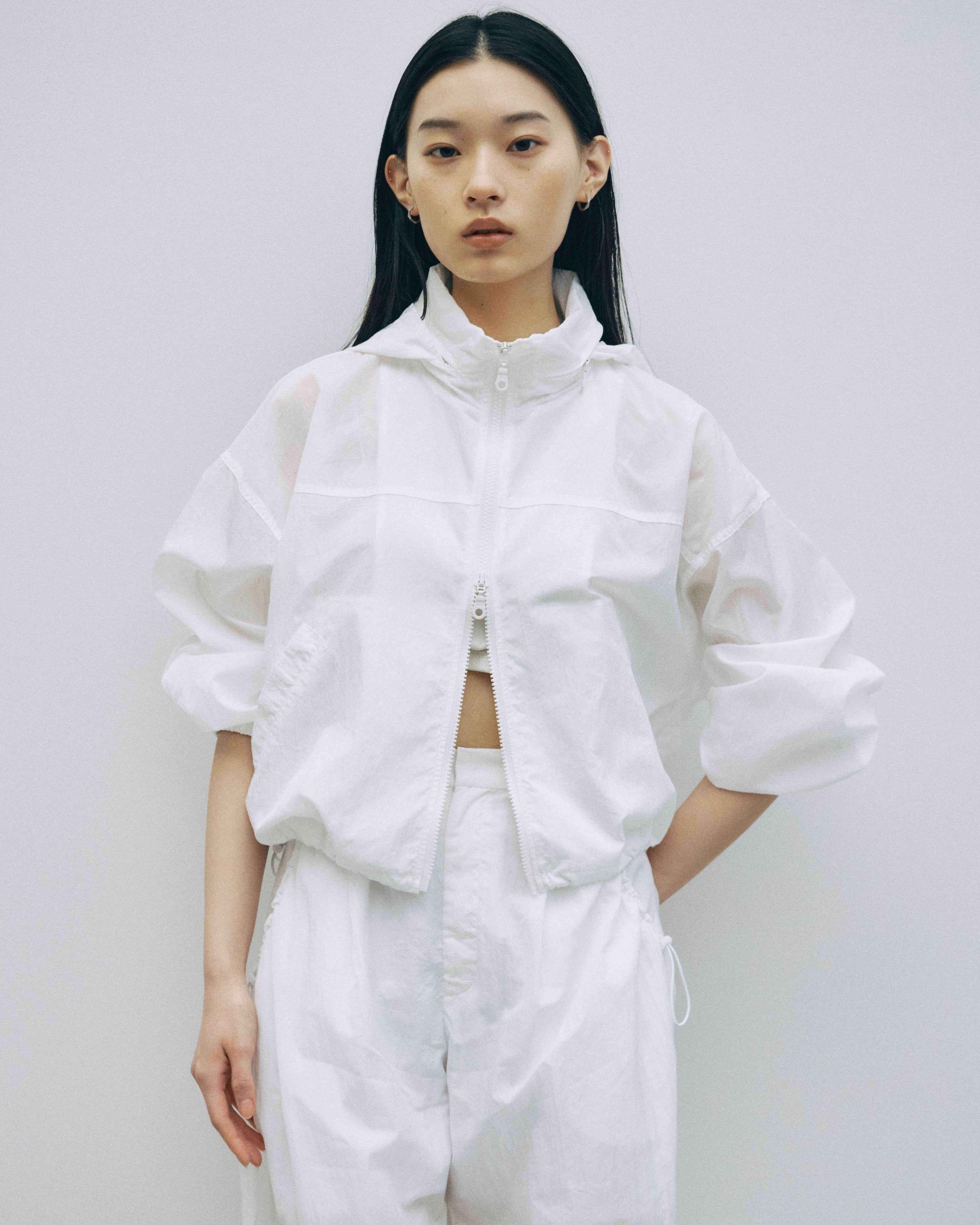 Nylon Taffeta Blouson – JSELF