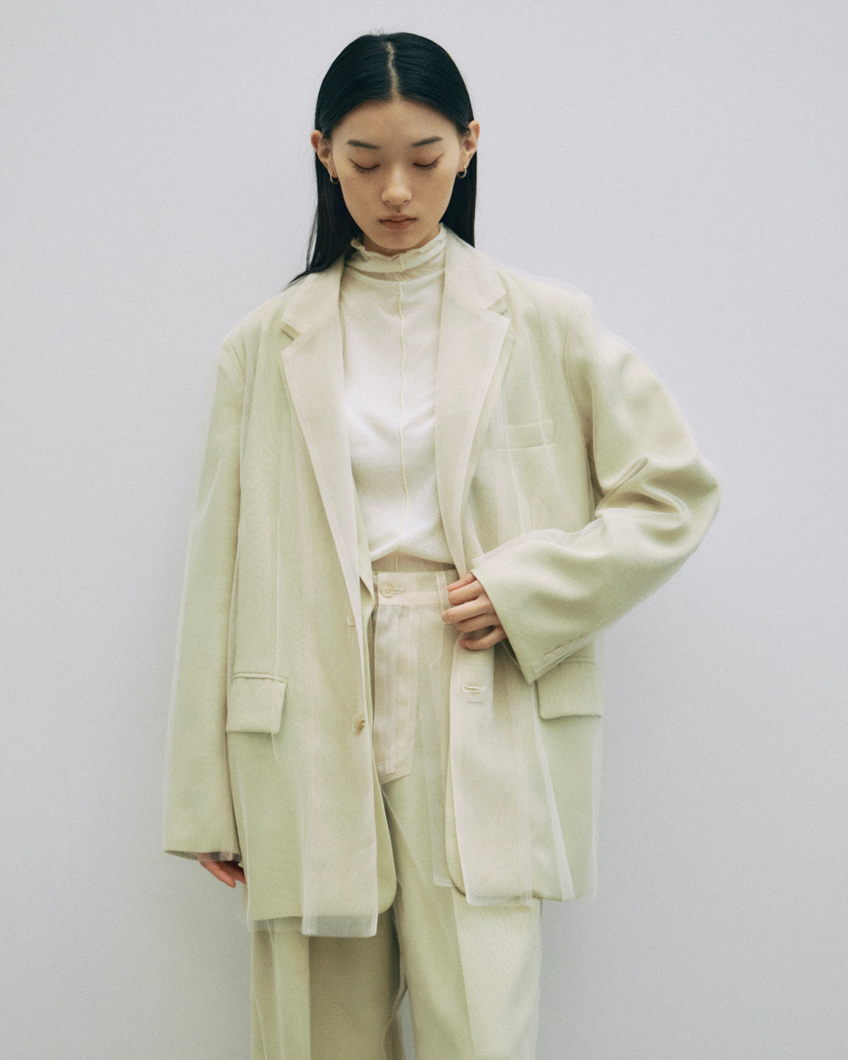 Tulle Layered Jacket – JSELF