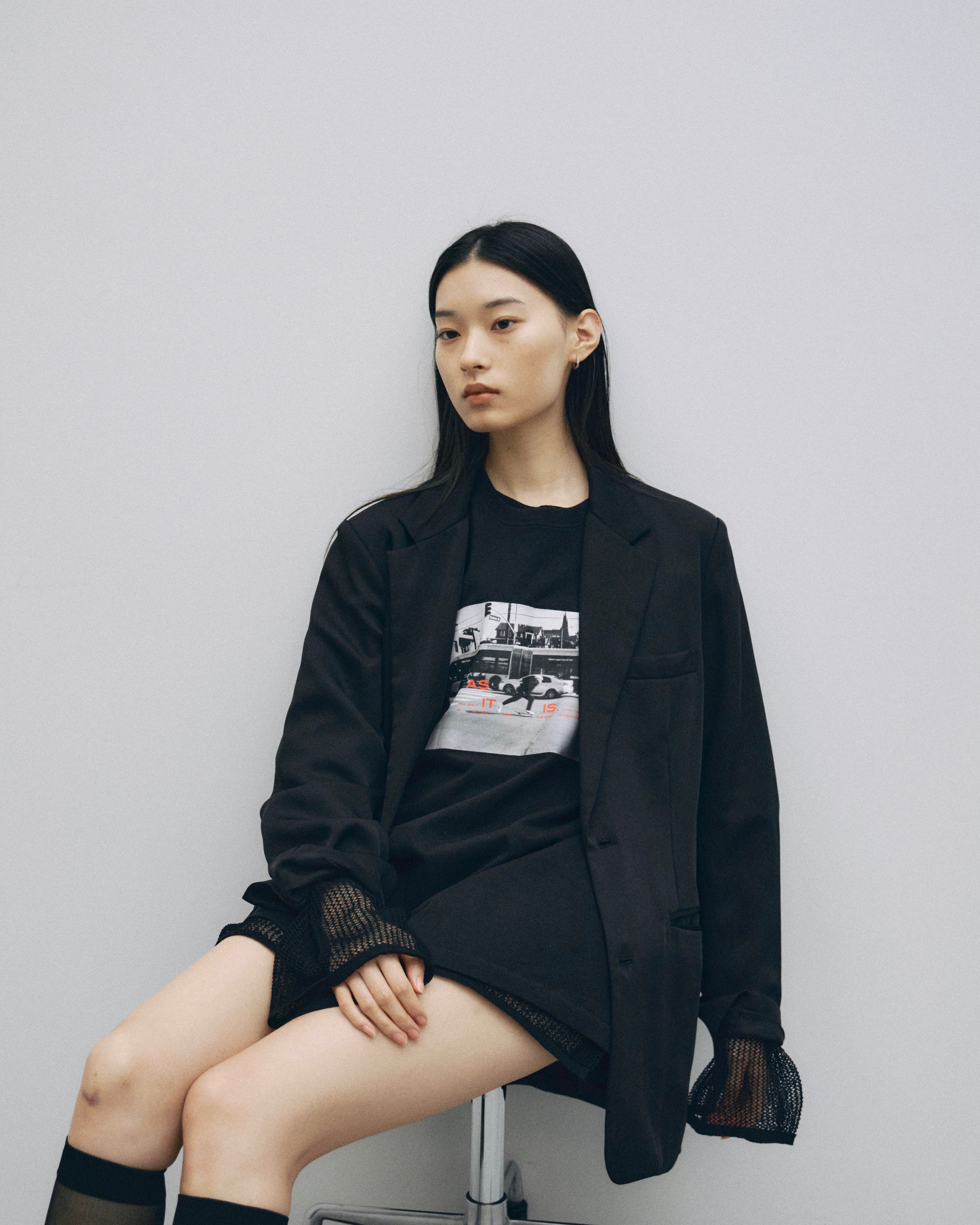 新品JSELF Tulle Layered Jacket ライトグリーン Tulle Layered Jacket – JSELF