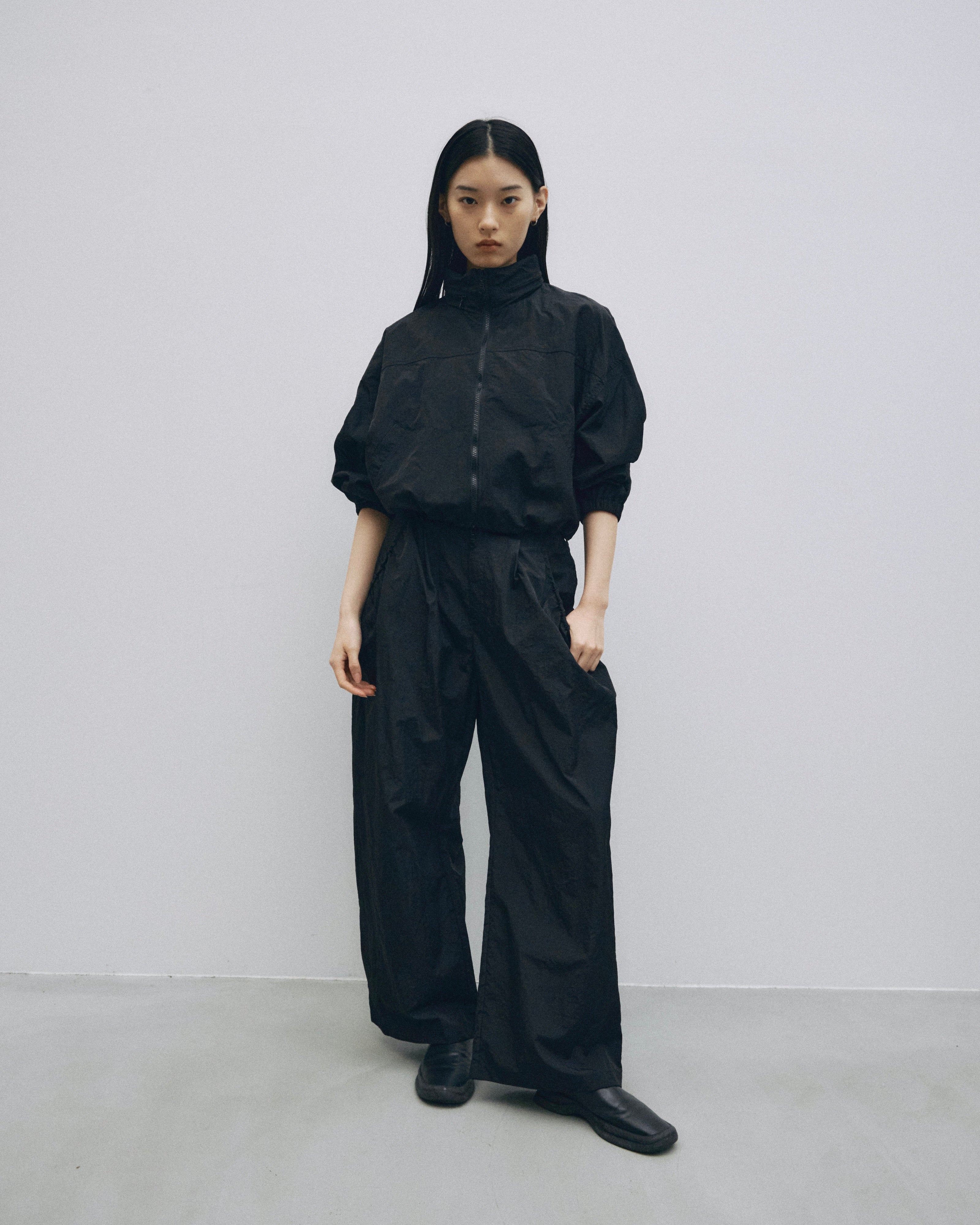 Nylon Taffeta Blouson – JSELF