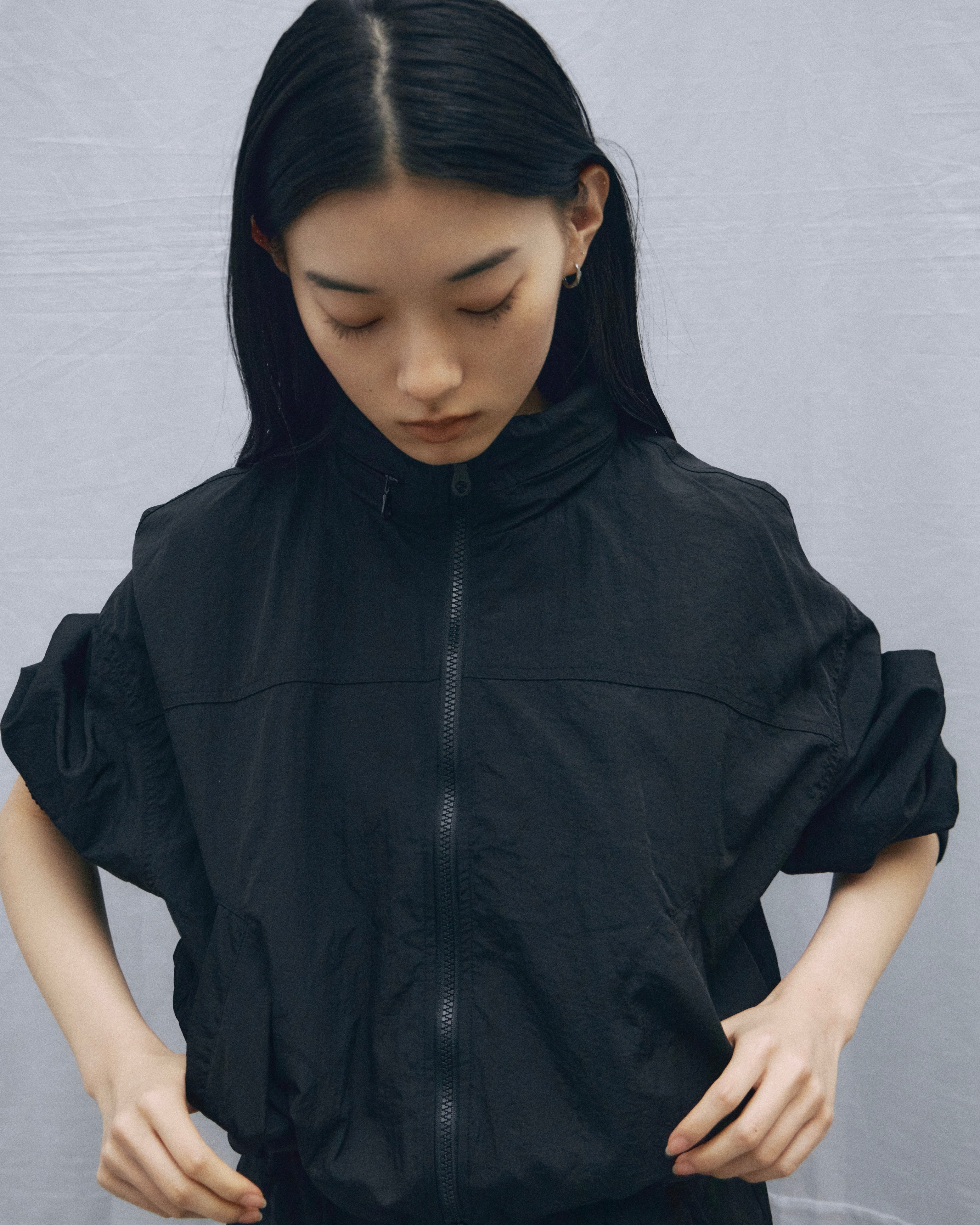 Nylon Taffeta Blouson – JSELF