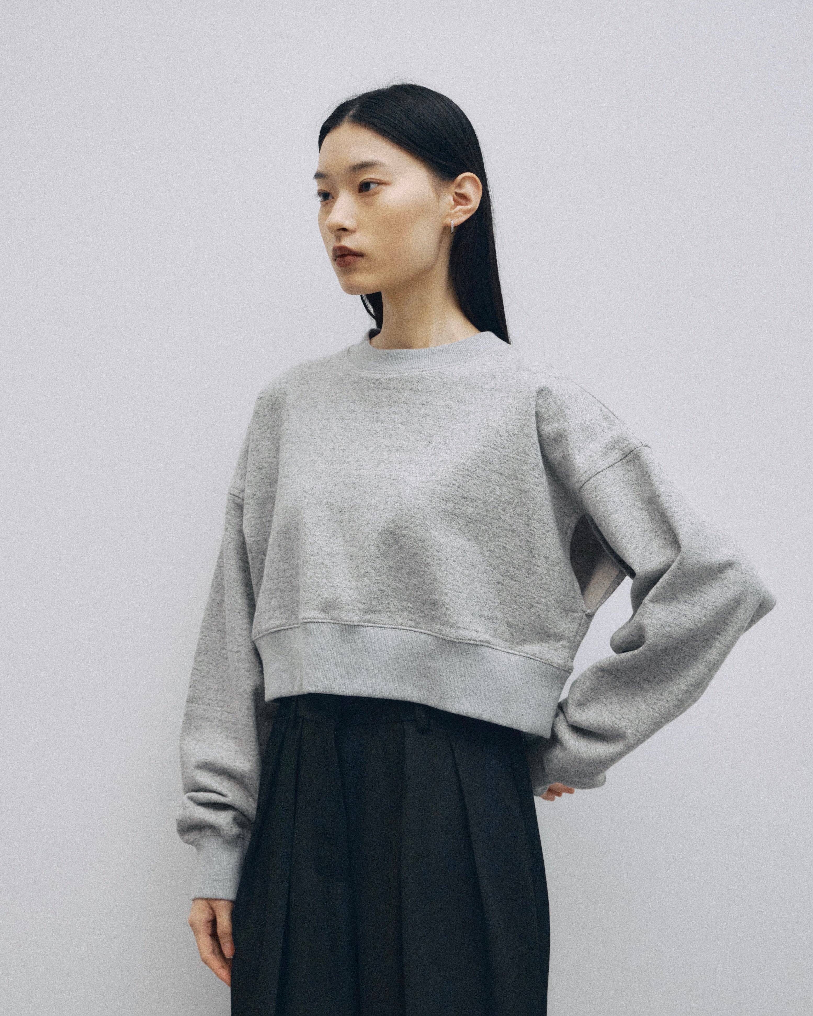 全信頼を寄せる Sleeve Slit JSELF – Sweat Short トレーナー+スウェット