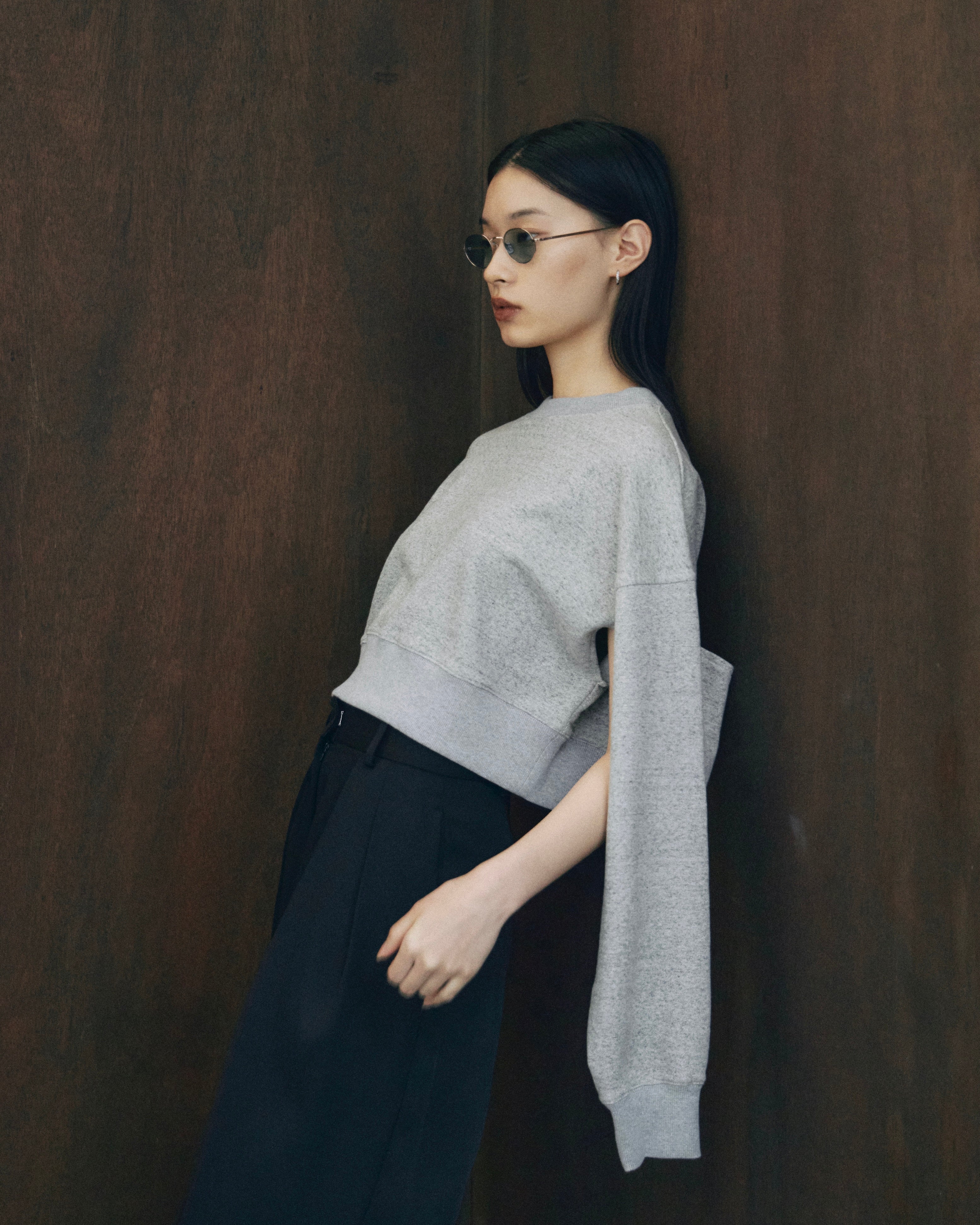 Sleeve Slit Short Sweat – JSELF