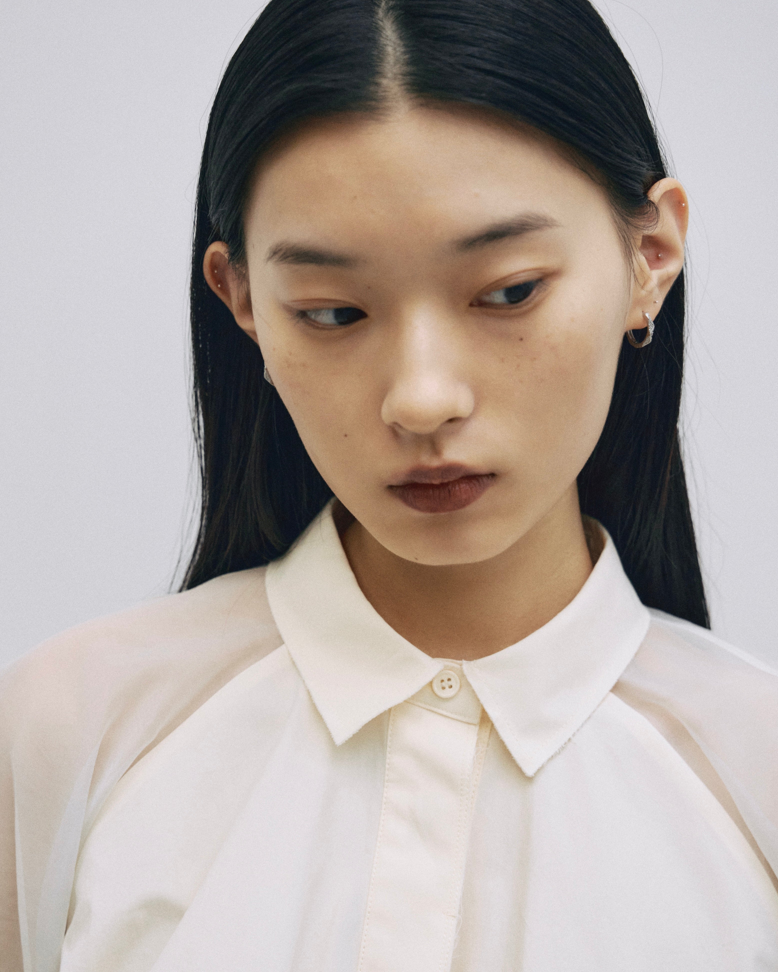 春夏新作モデル Sheer Short Shirt – JSELF トップス
