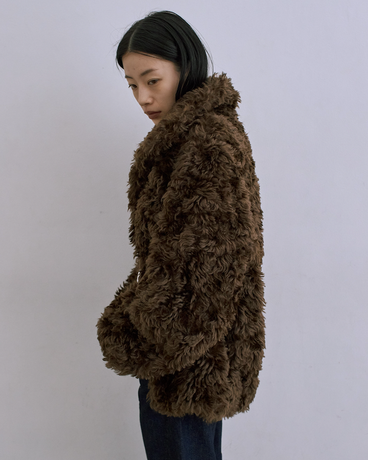 Curly Fur Coat – JSELF Curly Fur Coat – JSELF