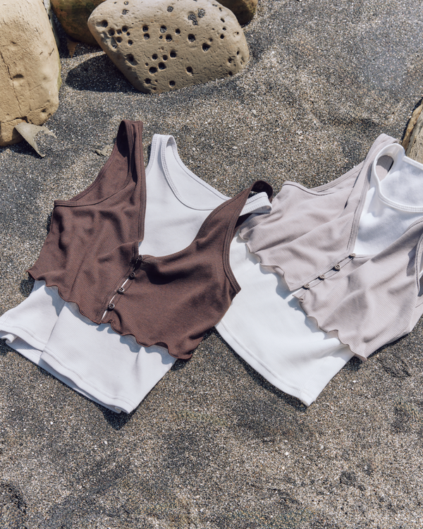 Rib Layered Tanktop