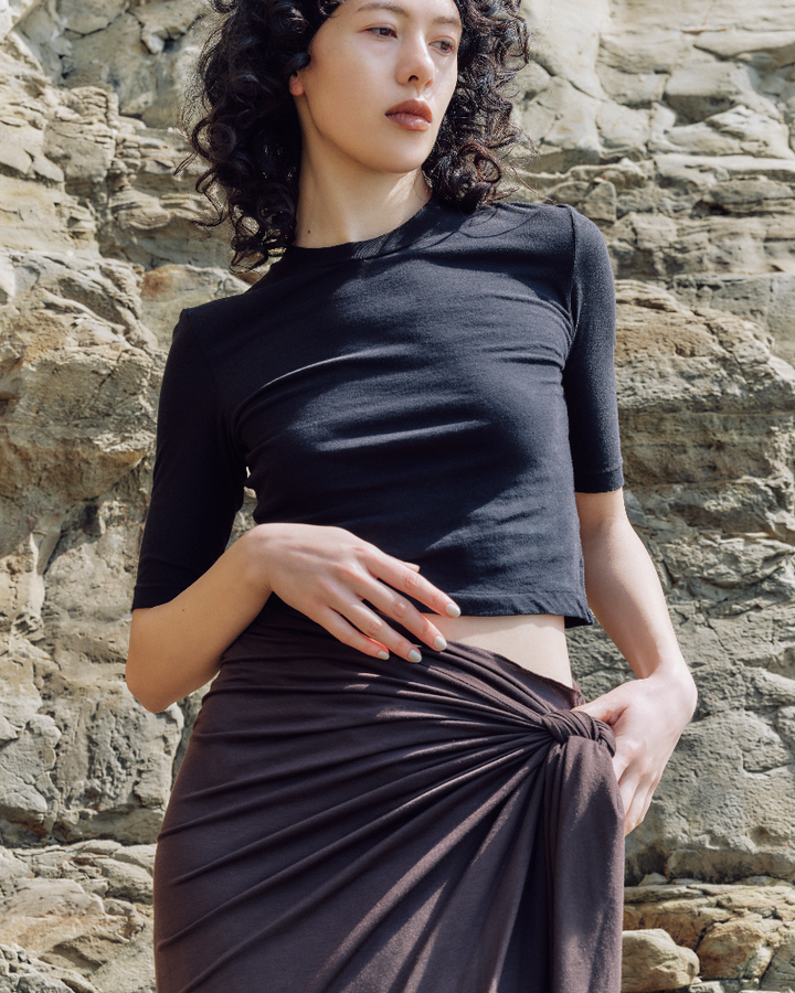 Long Wrap Skirt – JSELF Long Wrap Skirt – JSELF