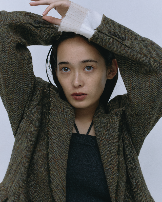 Harris Tweed Layered Jacket – JSELF Harris Tweed Layered Jacket – JSELF