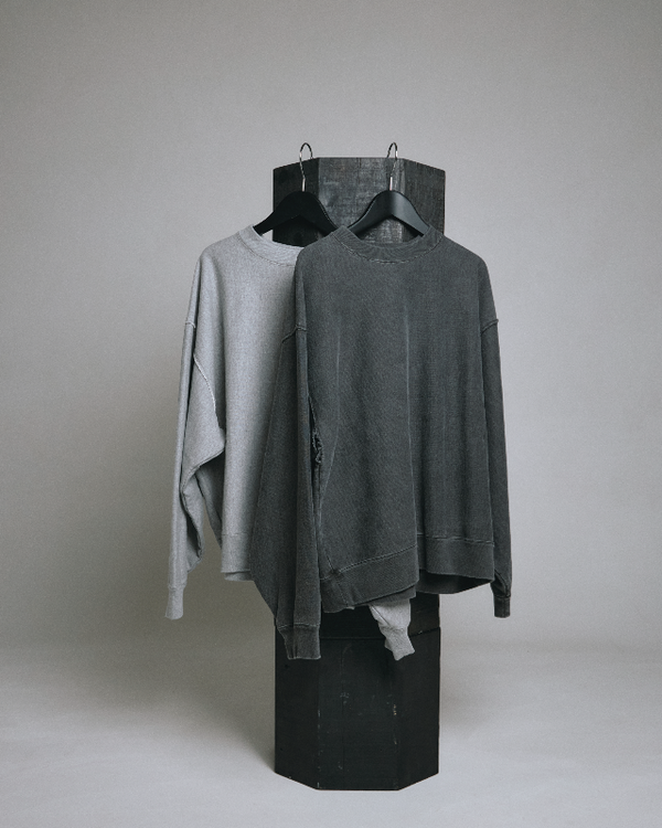 Slit Sleeve Over Sweat