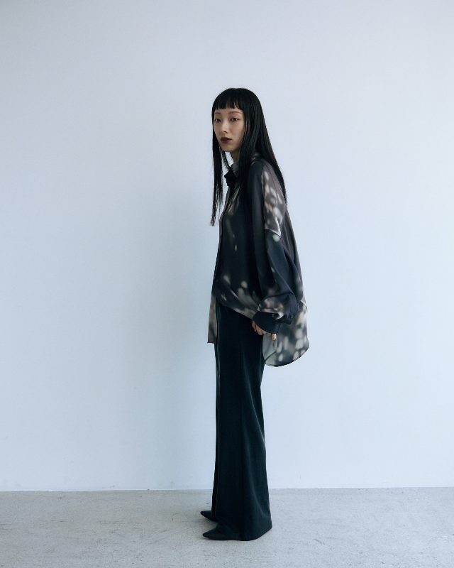 Soft Print Shirt -影- – JSELF
