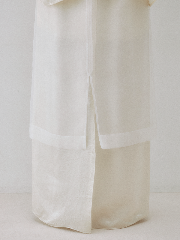 Sheer Layered Skirt – JSELF