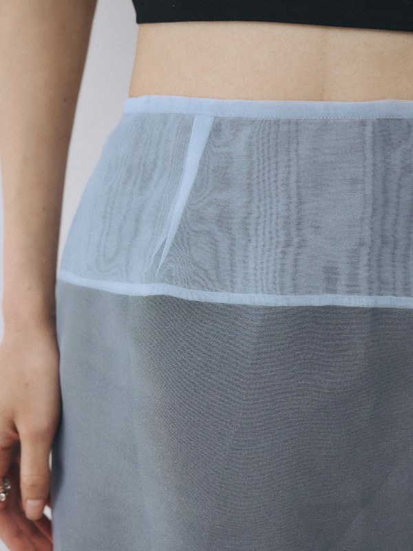 Sheer Layered Skirt – JSELF