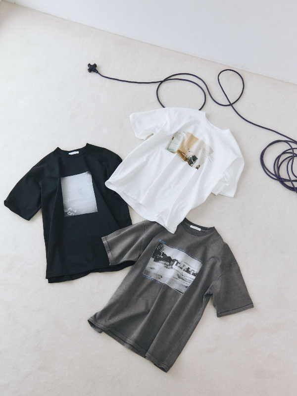 着用数回✨JSELF 影シャツ ブラック Photo Print Tee – JSELF