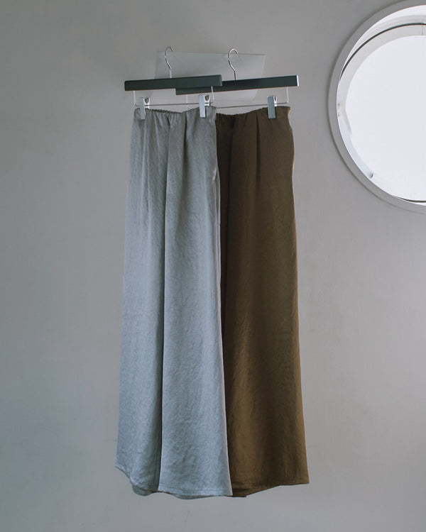 Heavy Satin Rough Pants