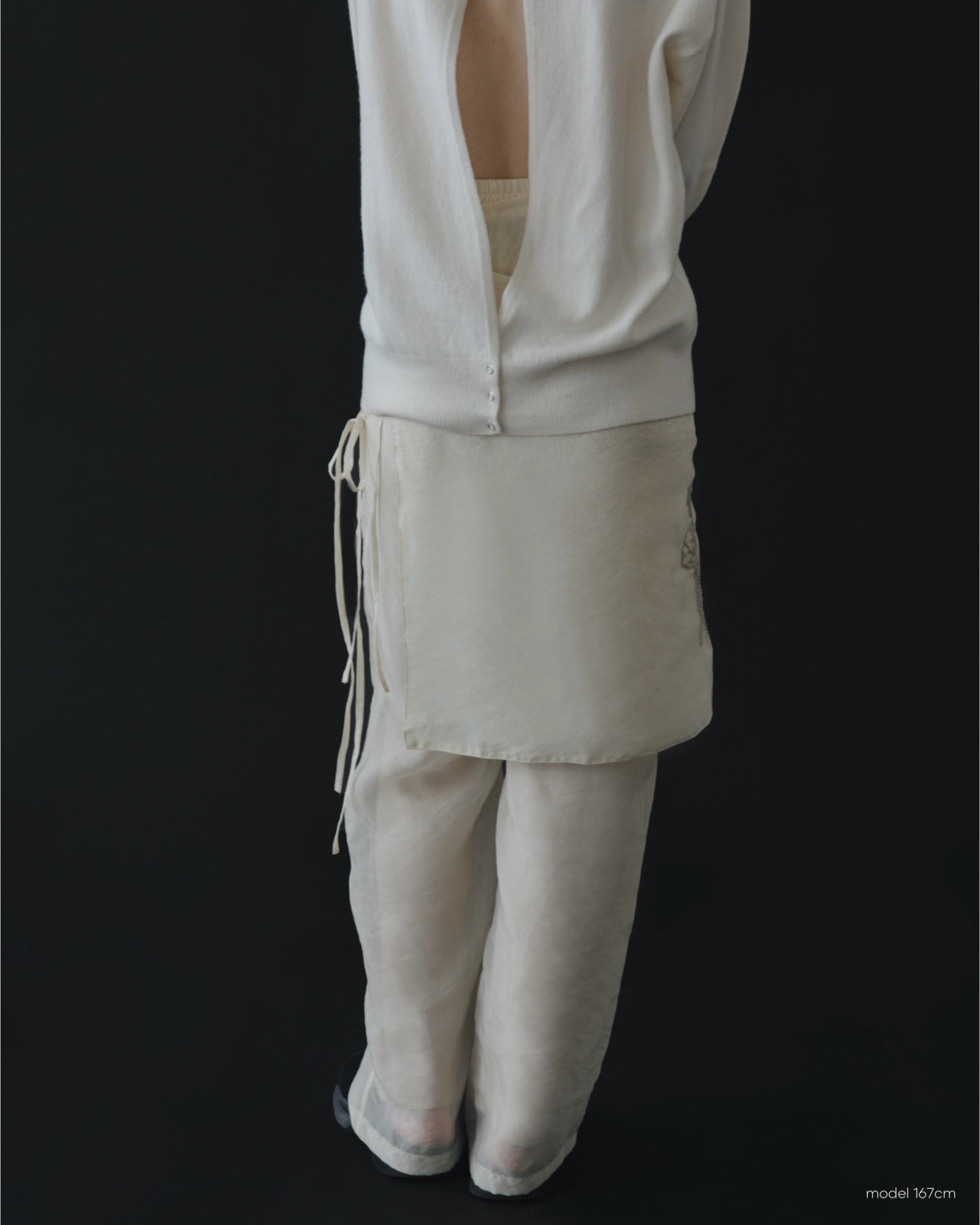 Sheer Decorative Wrap Skirt & Pants – JSELF
