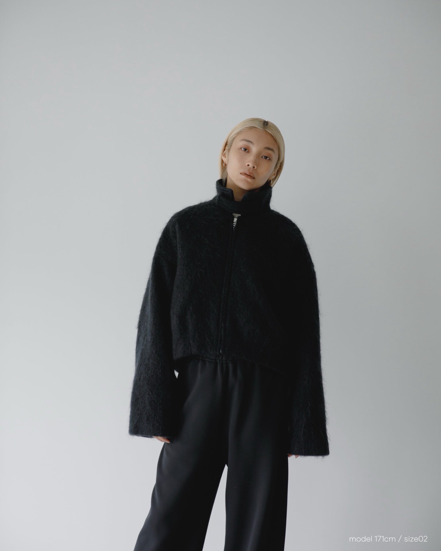 美品　JSELF Mohair Shaggy Blouson Mohair Shaggy Blouson – JSELF