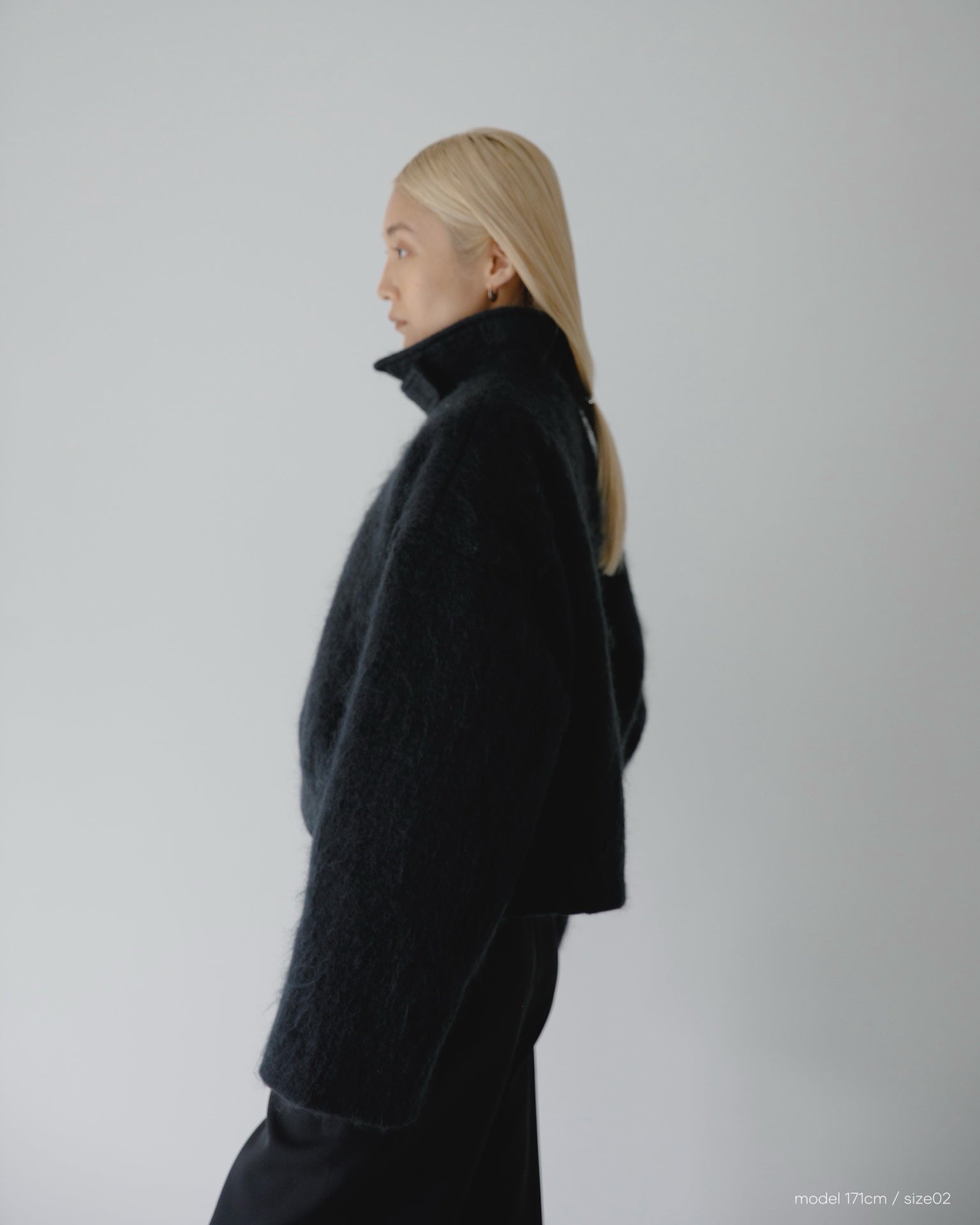 Mohair Shaggy Blouson – JSELF