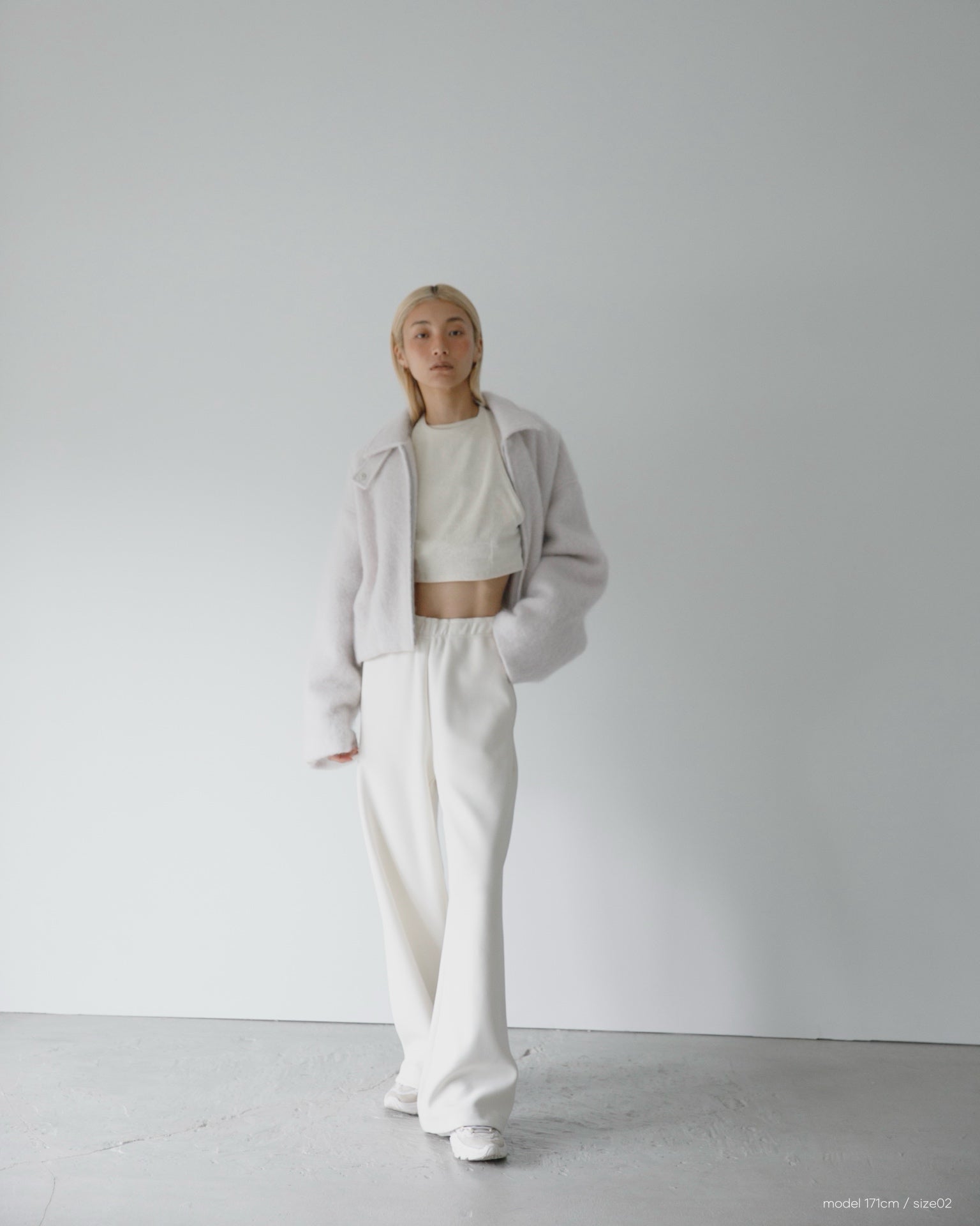 Mohair Shaggy Blouson – JSELF