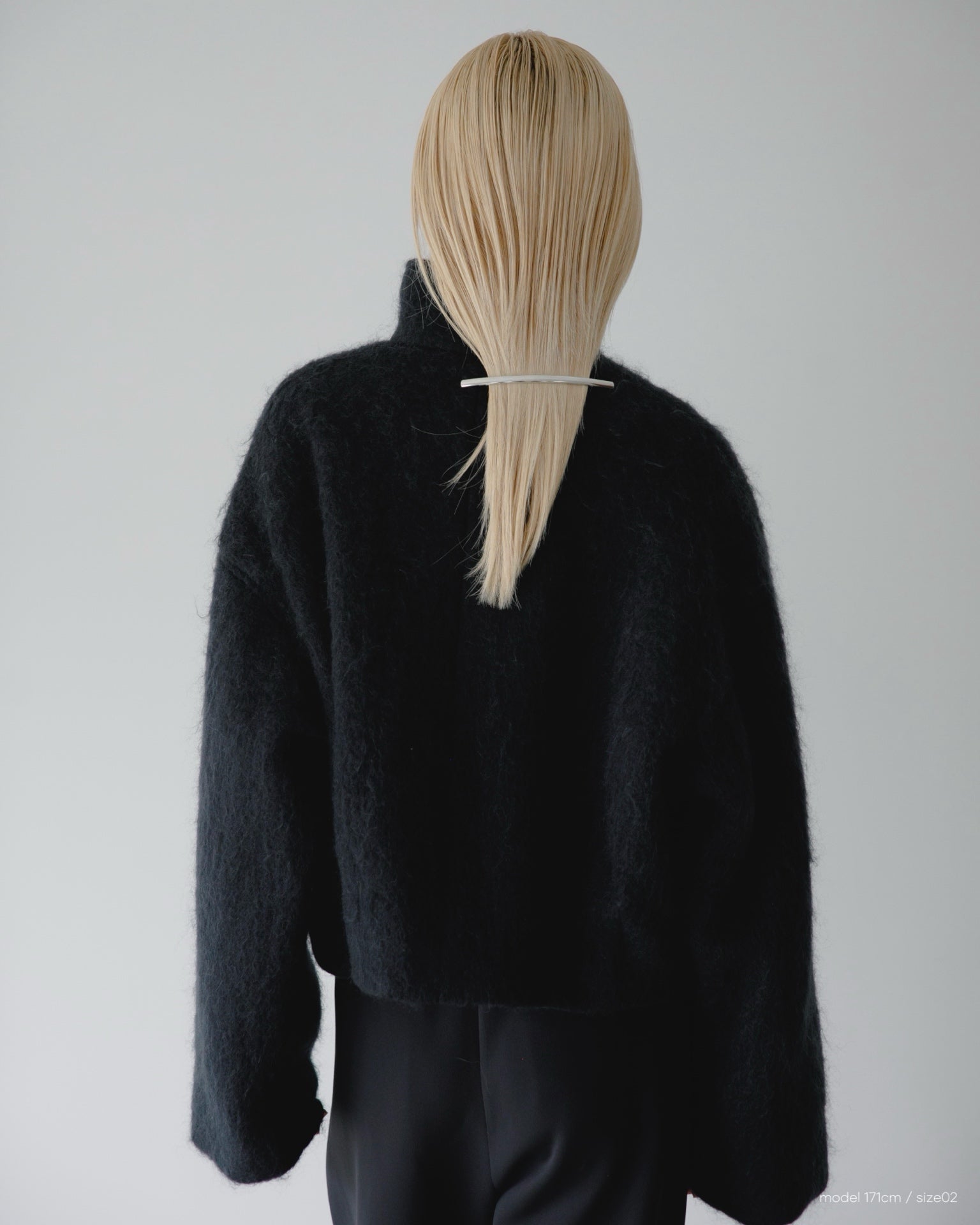 Mohair Shaggy Blouson – JSELF