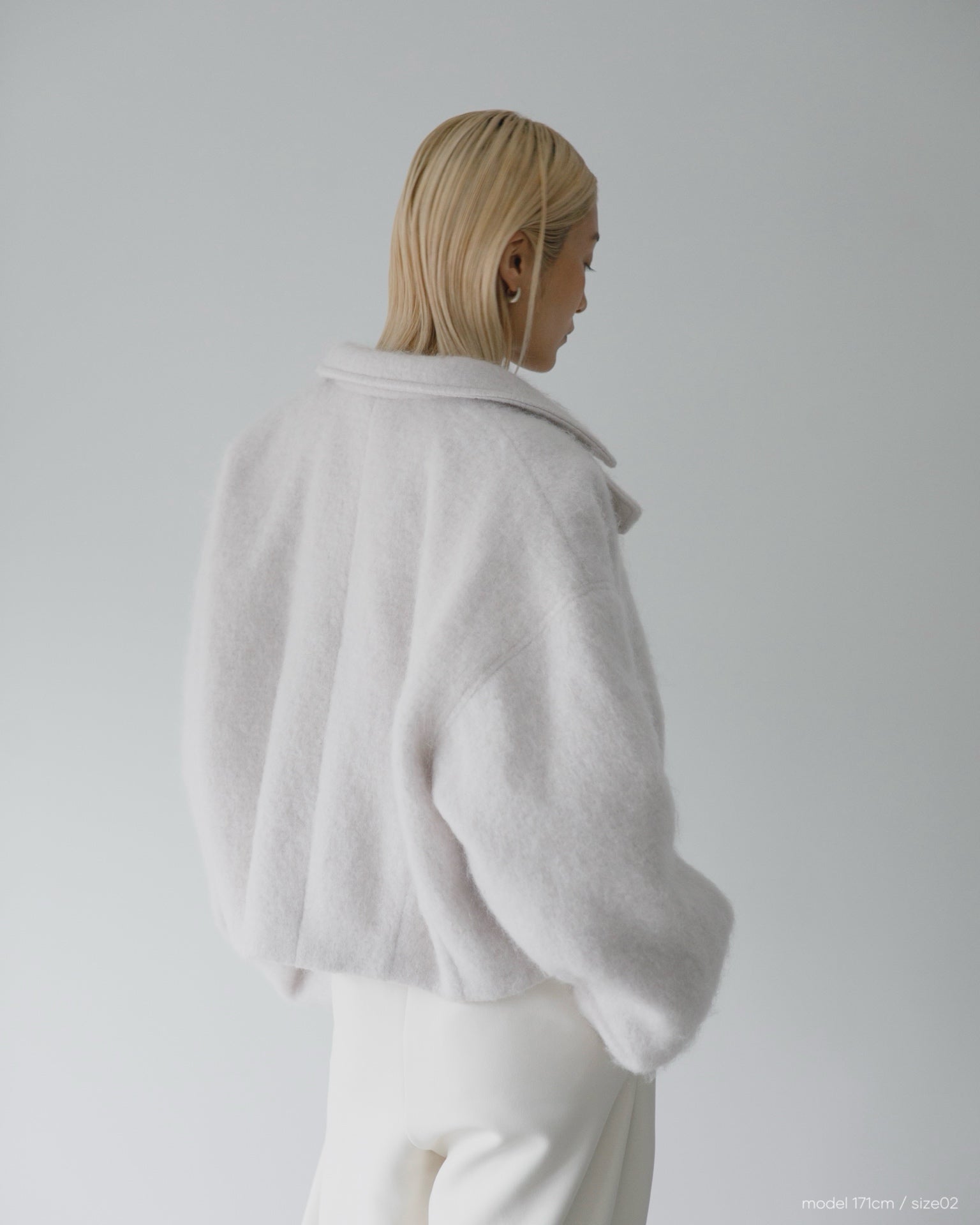 Mohair Shaggy Blouson – JSELF