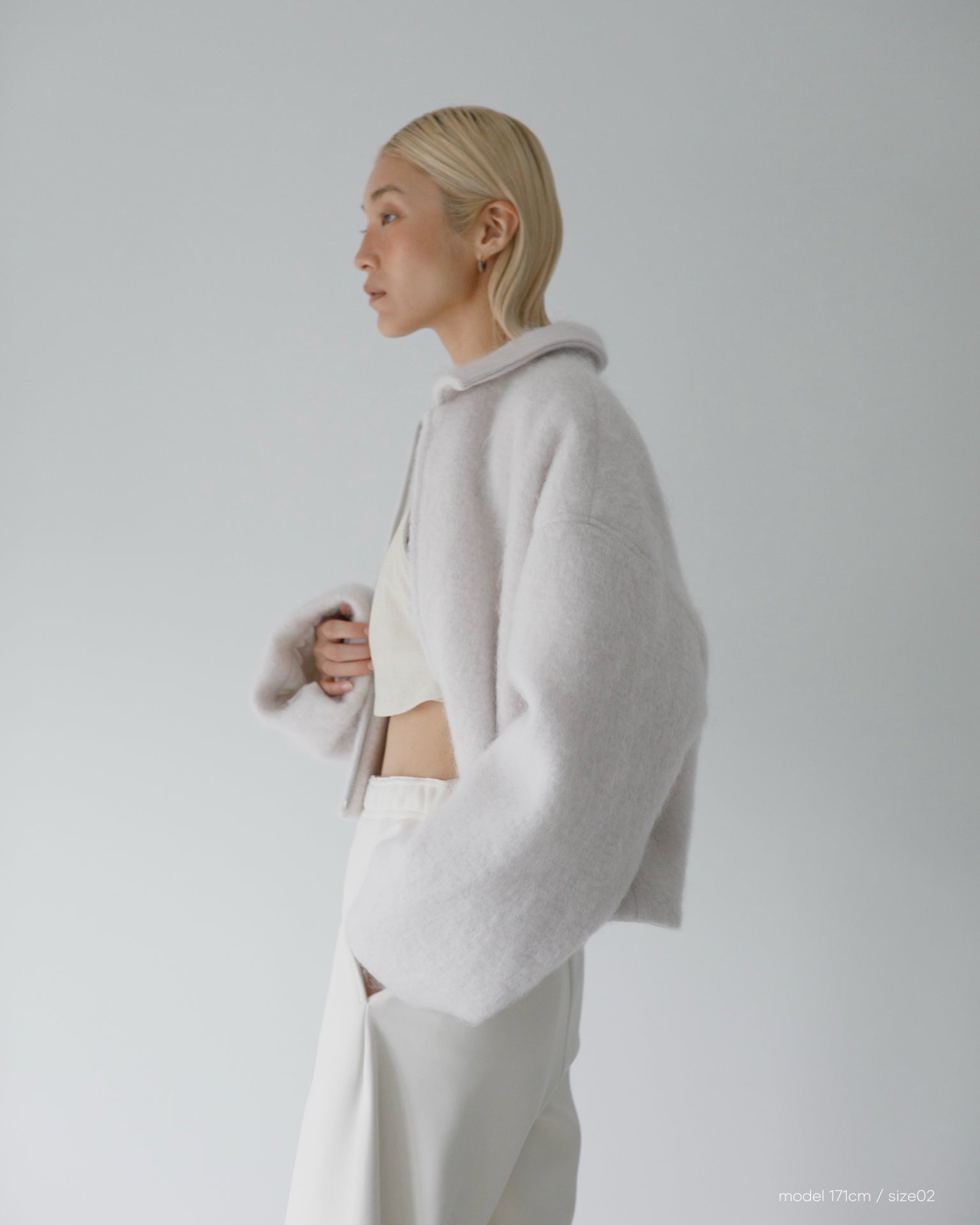 Mohair Shaggy Blouson – JSELF